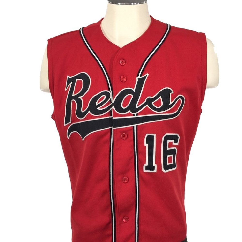 Cincinnati Reds VTG‎ Sewn Button Jersey